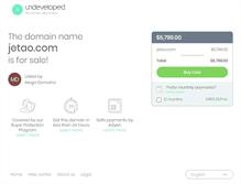 Tablet Screenshot of jetao.com